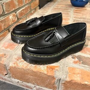 Dr. Martens Adrian Bex Tassel Loafers Black | Women’s 8 Men’s 7 | NWOB